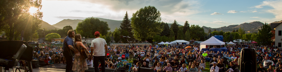 Gypsum Daze Concert at Dusk