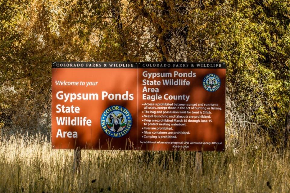 gypsum ponds