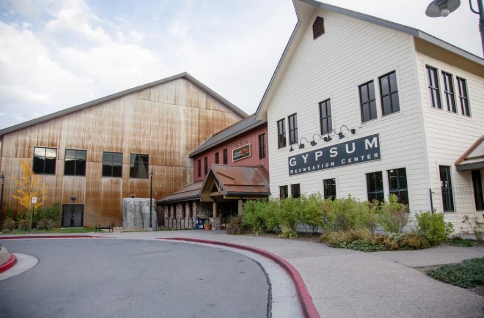 entrance to the gypsum recreation center