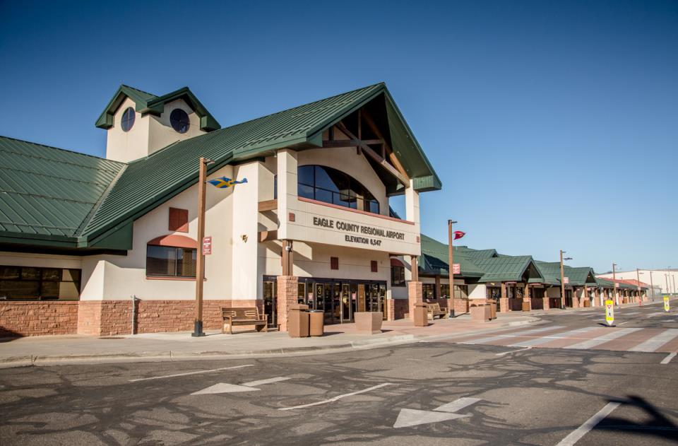 entrance of eagle county airport