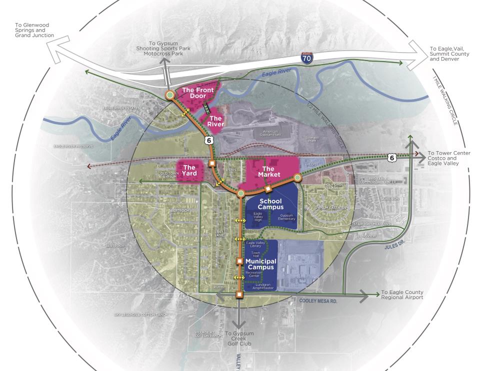 Gyspum Master Plan Areas